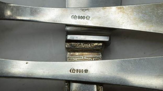 قاشق و چنگال&zwnj;های هیتلر به فروش رفت (عکس)