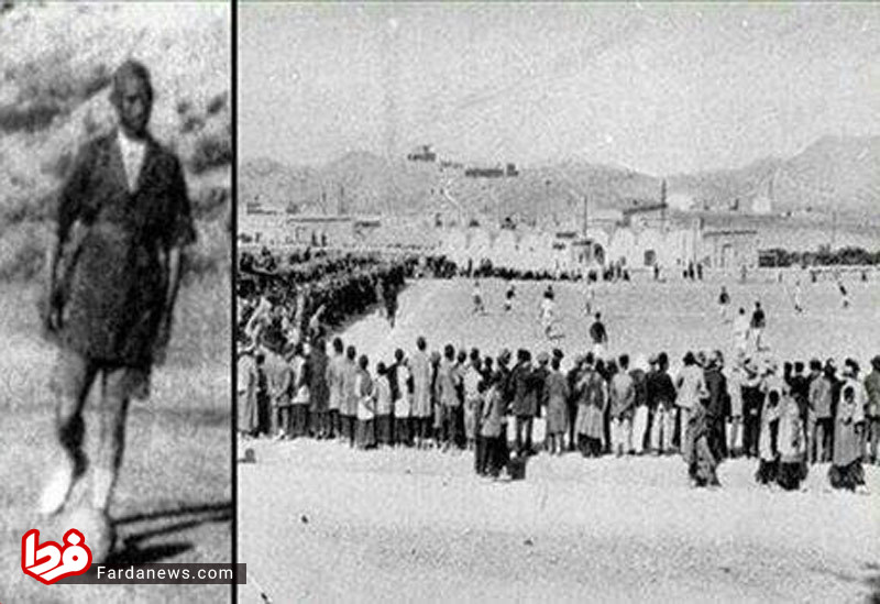 اولین مسابقه فوتبال در دوره قاجار (عکس)