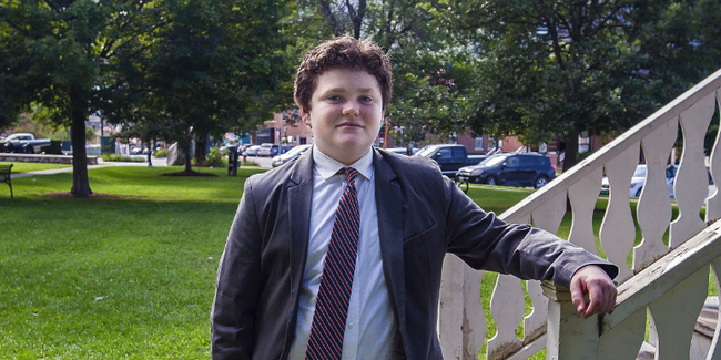 نوجوان 14 ساله نامزد انتخابات فرمانداری آمریکا(+عکس)