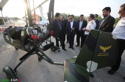 بازدید مدیرعامل منطقه آزاد کیش از مجموعه تفریحات هوایی کیش