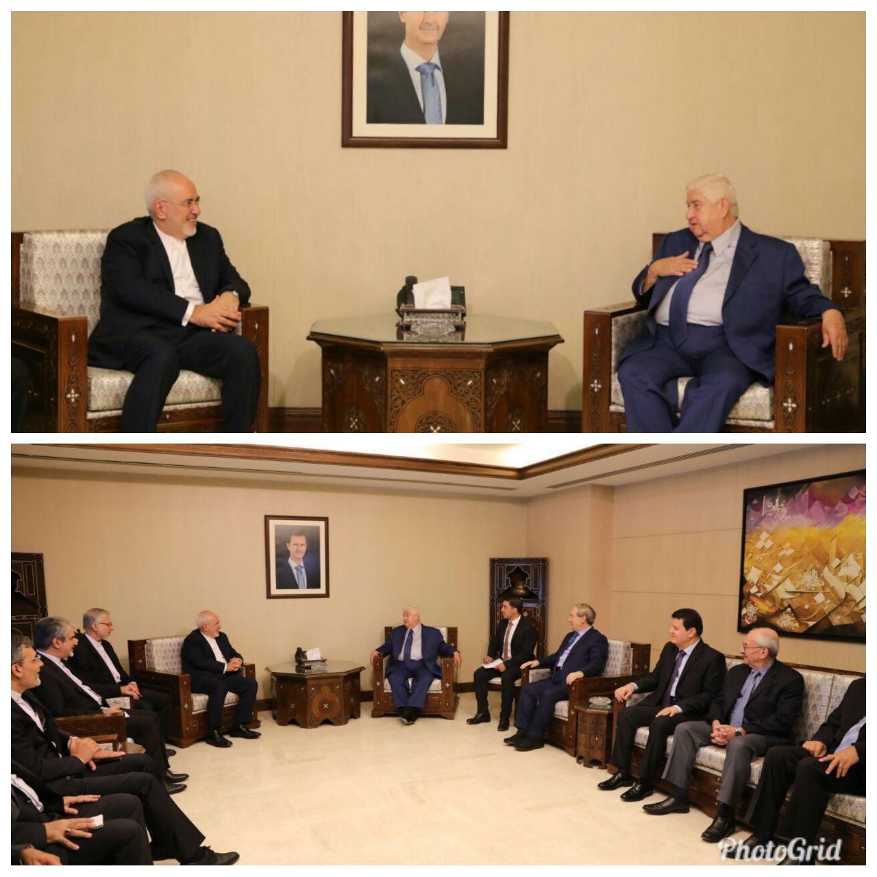 سفر ظریف به سوریه