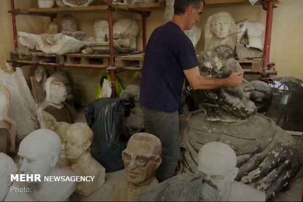 مجسمه&zwnj;ها صاحب بیمارستان شدند (+عکس)