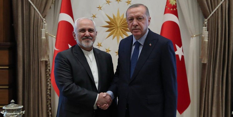 دیدار ظریف با اردوغان (+عکس) دیدار ظریف با اردوغان (+عکس)