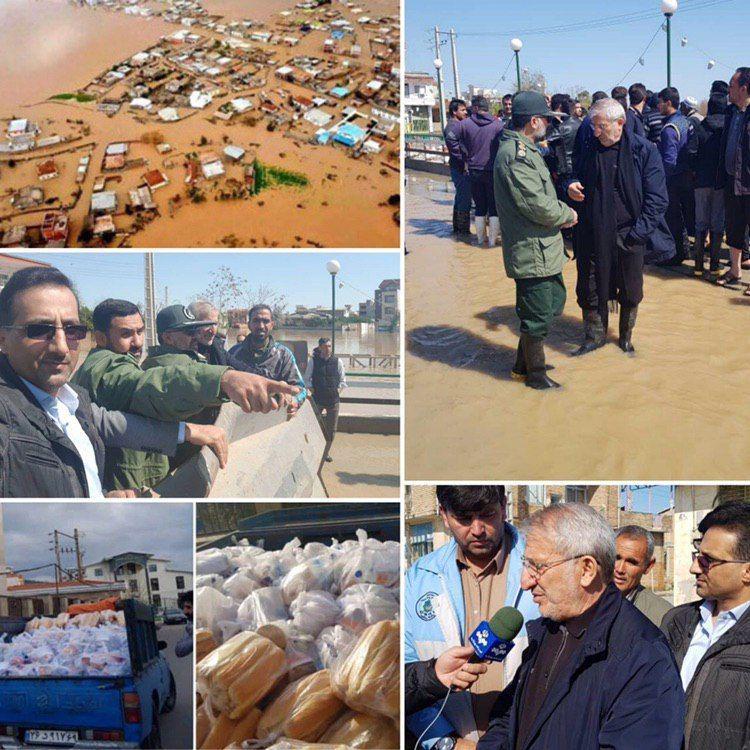 بنیاد مستضعفان بعد از حادثه سیل شمال کشور چه اقداماتی انجام داده است؟