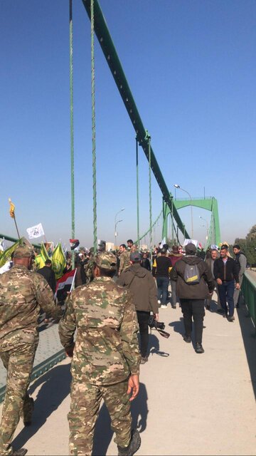 حمله به  سفارت آمریکا در بغداد و آتش&zwnj;سوزی در آن