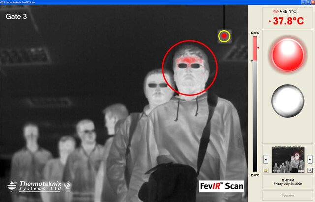 فرودگاه&zwnj;های جهان چگونه درجه تب مسافران را اندازه&zwnj;گیری می&zwnj;کنند؟