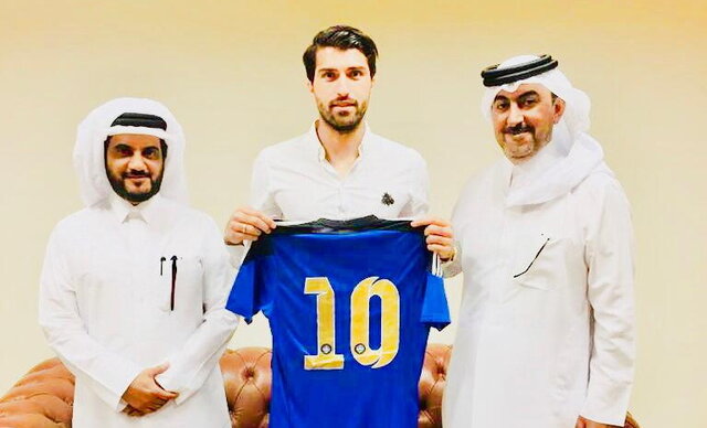 کریم انصاری فرد به السیلیه قطر پیوست