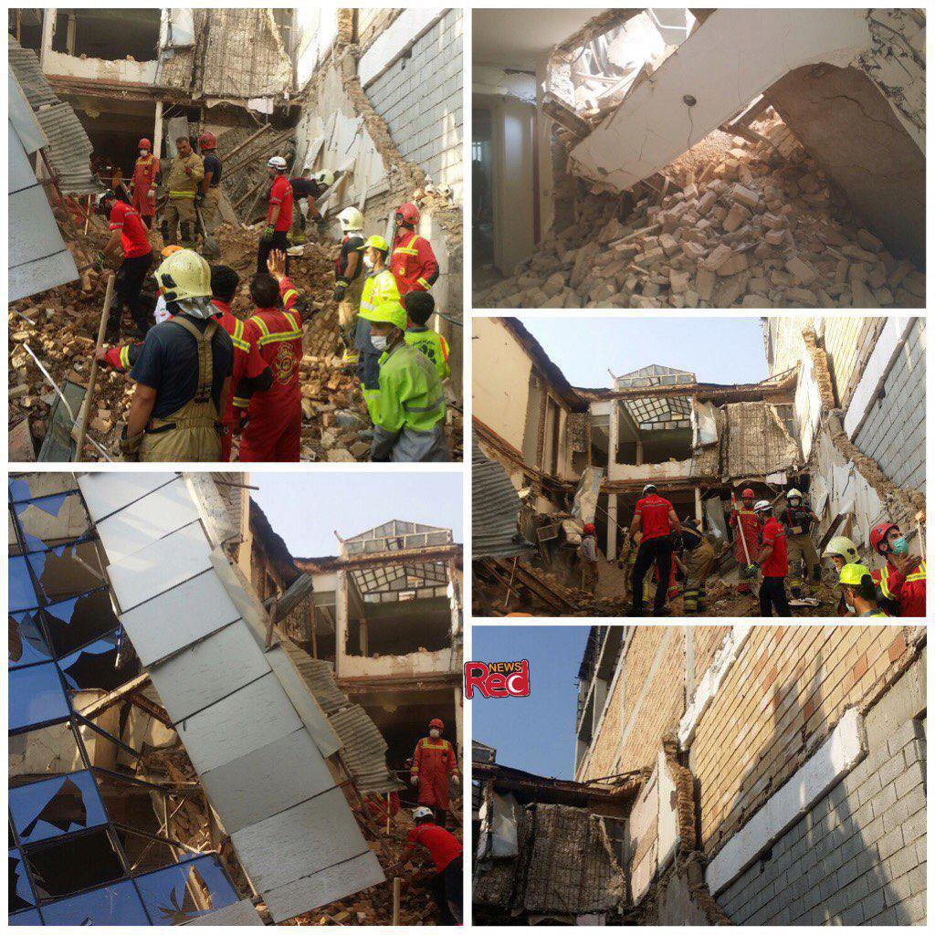 3 کشته در ریزش ساختمانی در تهران (+عکس) 3 کشته در ریزش ساختمانی در تهران (+عکس)