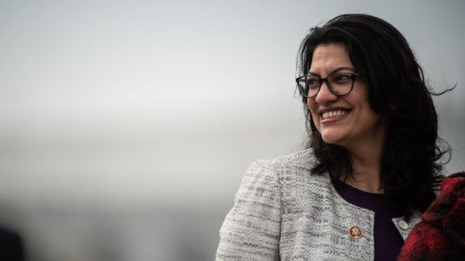 مادربزرگ فلسطینی نماینده دموکرات کنگره آمریکا: خدا ترامپ را ذلیل کند!