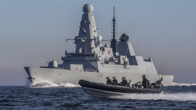 ۱۱۵ رویارویی بین نیروهای ایران و ناومحافظ بریتانیایی مونتروز