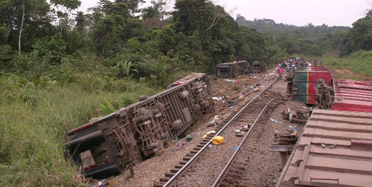 50 کشته بر اثر خروج قطار از ریل در کنگو