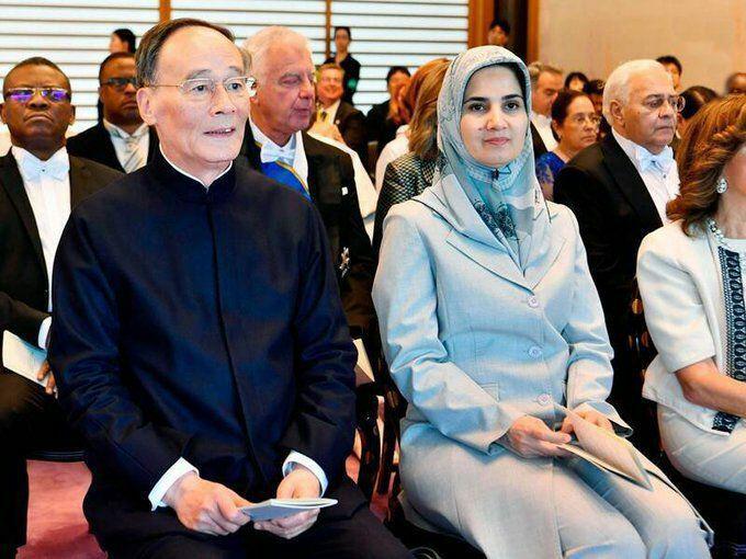 حضور جنیدی در مراسم تاج&zwnj;گذاری امپراتور ژاپن (عکس)