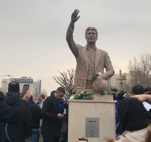 رونمایی از سردیس ناصر حجازی