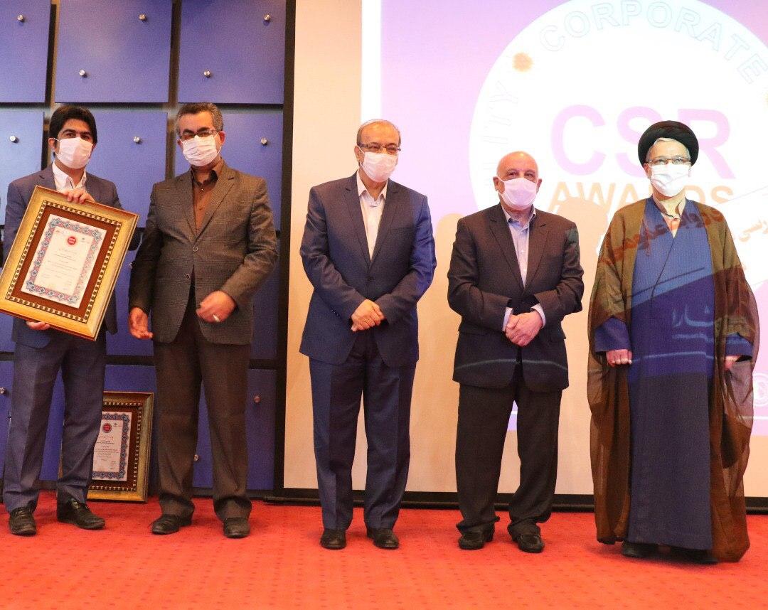 بیمه دی برنده جایزه مسئولیت اجتماعی در بحران کرونا شد