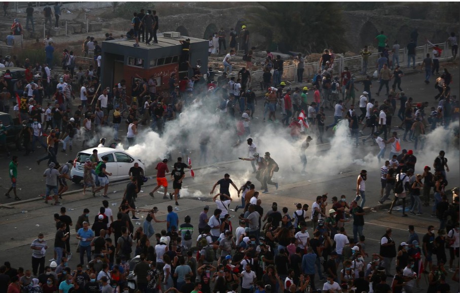 اعتراضات لبنان اعتراضات لبنان پس از انفجار