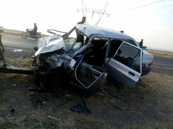 خراسان رضوی/ 2 کشته و 6 مصدوم در تصادف خونین تربت جام