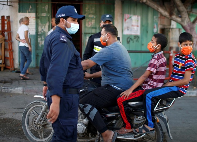 ماسک در غزه