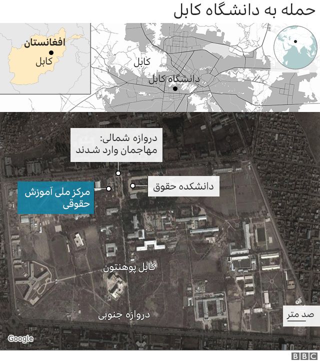 22 کشته در حمله داعش به دانشگاه کابل همزمان با نمایشگاه کتاب ایران / سفیر ایران در سلامت است/ اعلام عزای عمومی
