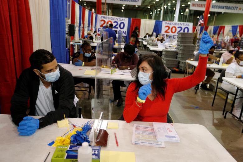 رای شماری در آمریکا