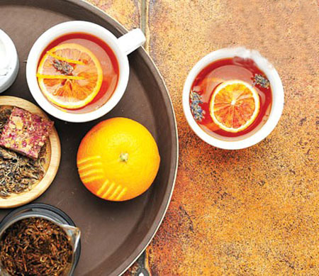 نوشیدنی های مناسب برای زمستان (+طرز تهیه) چای اسطوخودوس