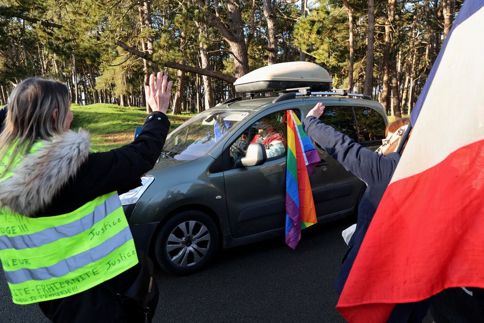 اعتراض خودرویی فرانسه (عکس)/ حضور دوباره جلیقه زردها اعتراض خودرویی فرانسه (عکس)/ حضور دوباره جلیقه زردها