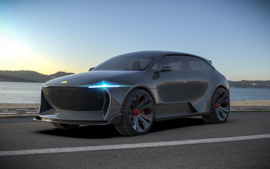 هامبل وان؛ شاسی بلندی که از خورشید نیرو می&zwnj;گیرد