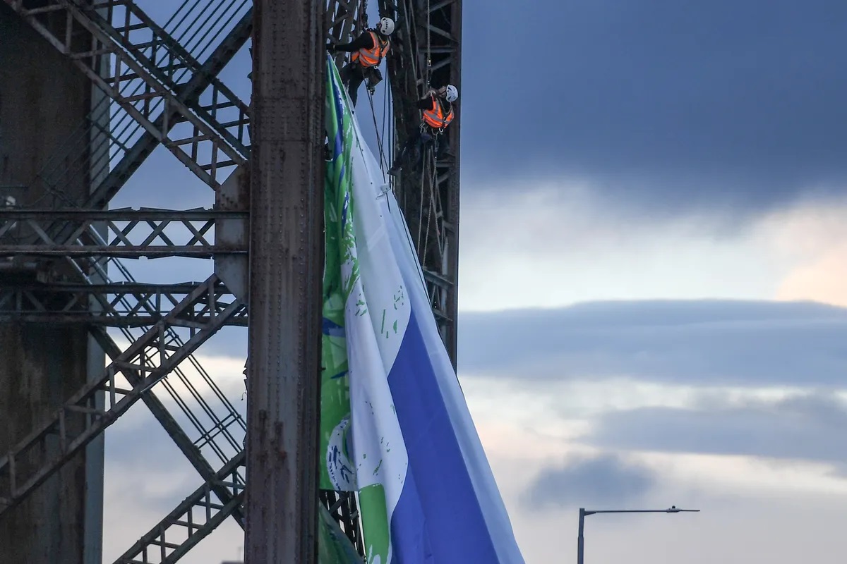 اعتراض به اجلاس اقلیمی گلاسکو اعتراض به نشست سازمان ملل گلاسکو