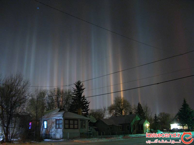 ستون&zwnj;های نور، روسیه