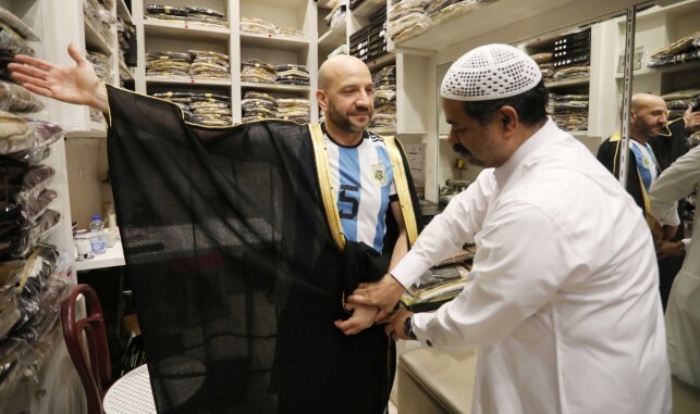 تبلیغ جهانی مسی برای عبای عربی تبلیغ جهانی مسی برای عبای عربی