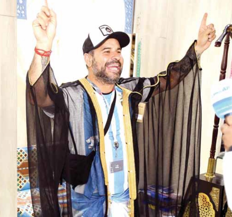 تبلیغ جهانی مسی برای عبای عربی تبلیغ جهانی مسی برای عبای عربی