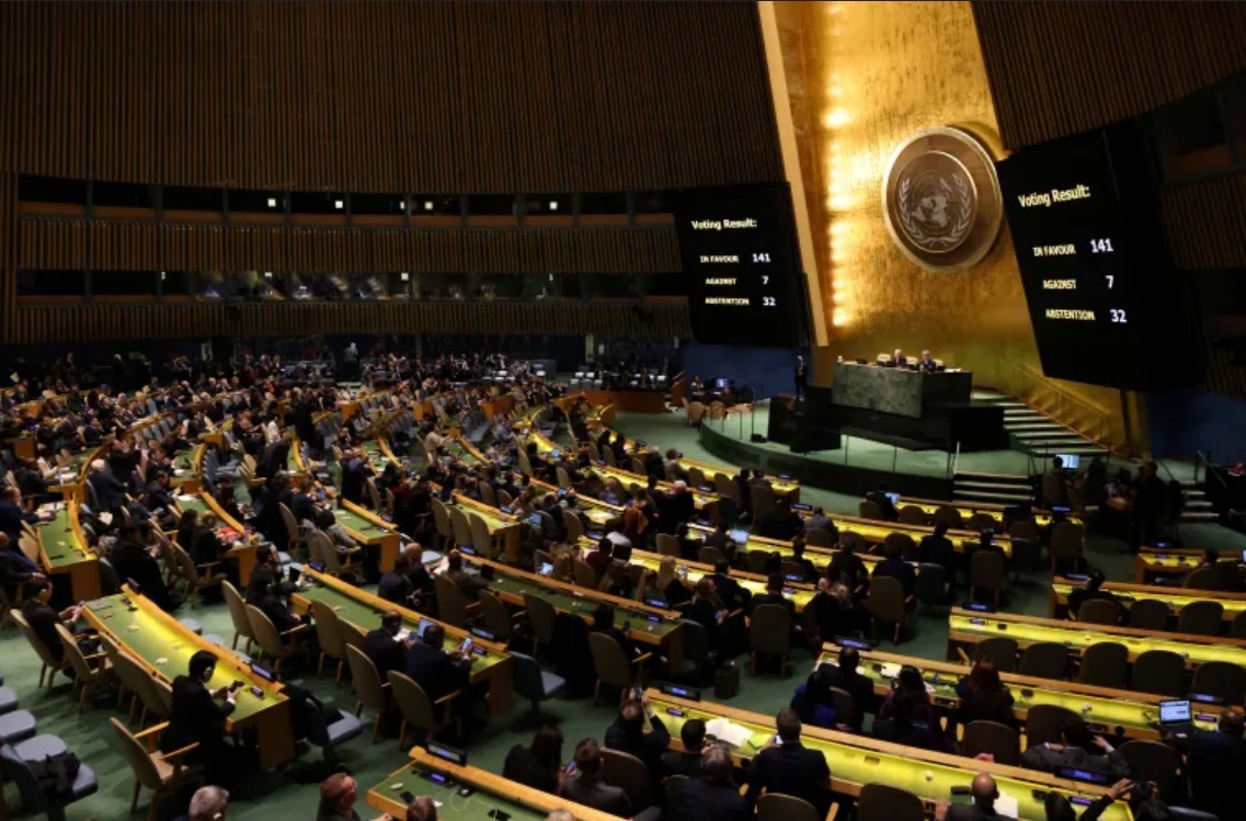 محکومیت روسیه در سازمان ملل/ ایران رای ممتنع داد محکومیت روسیه در سازمان ملل/ ایران رای ممتنع داد