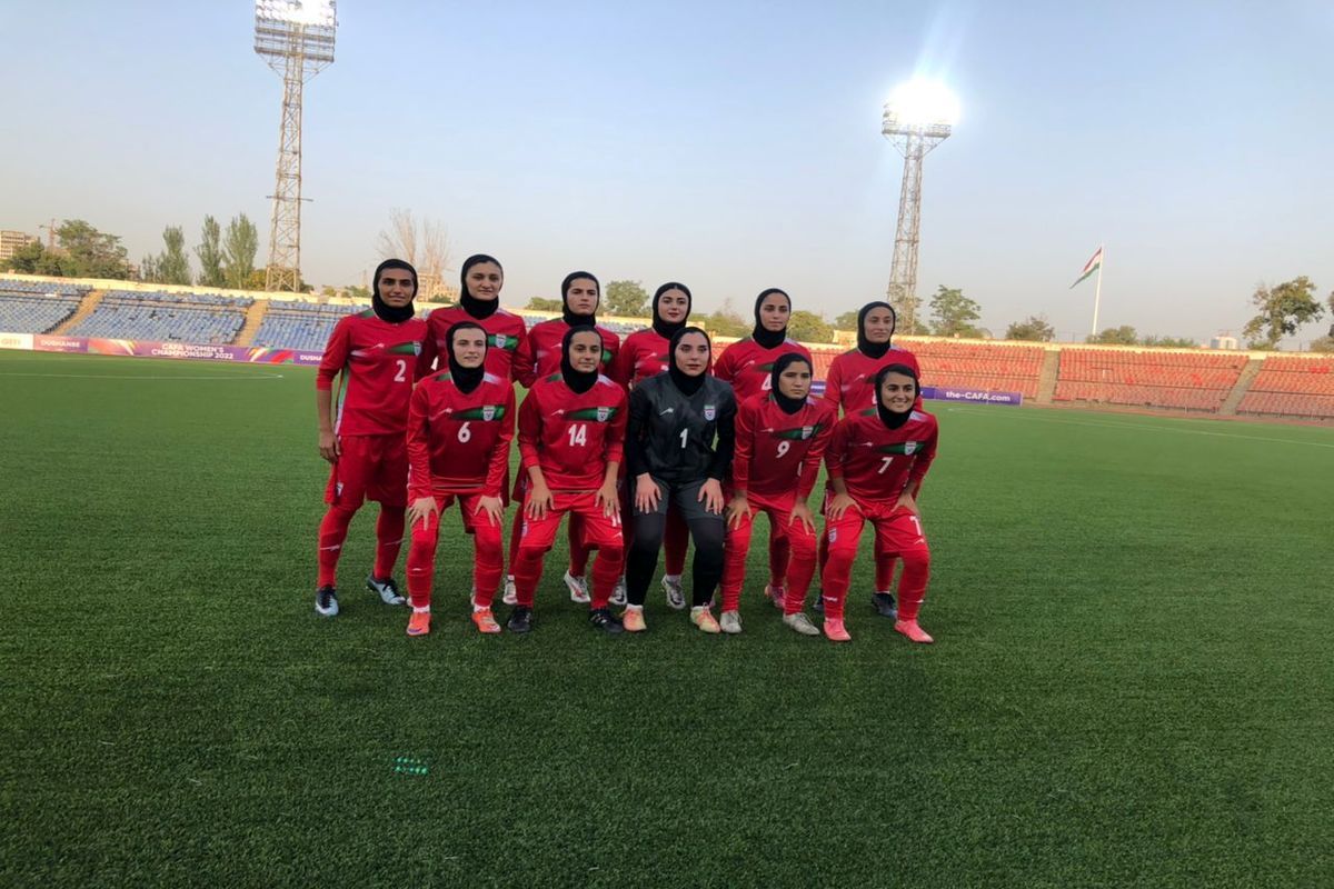 نایب قهرمانی بانوان فوتبالیست ایران در مسابقات کافا