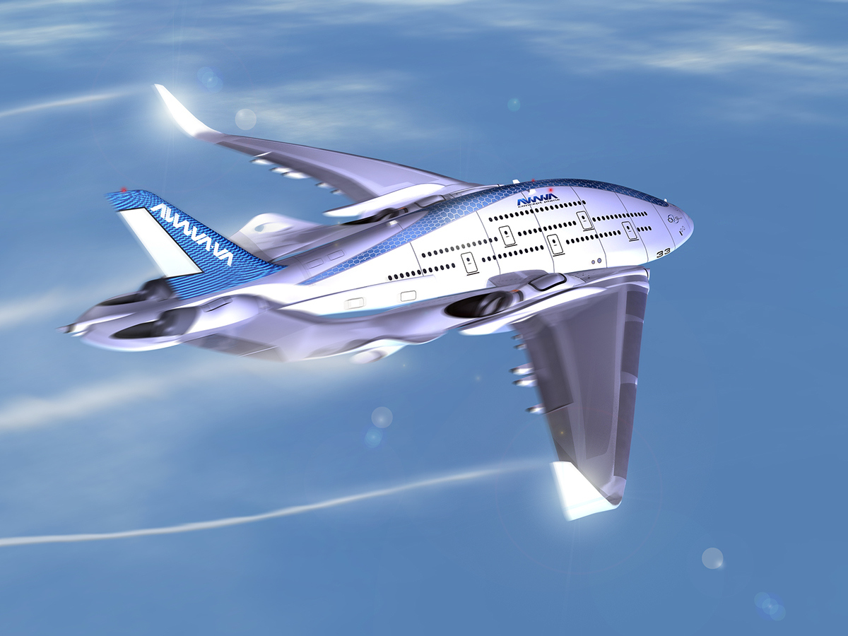 نهنگ آسمان؛ هواپیمای لوکس سه طبقه با قابلیت حمل بیش از 700 مسافر(+فیلم و عکس)