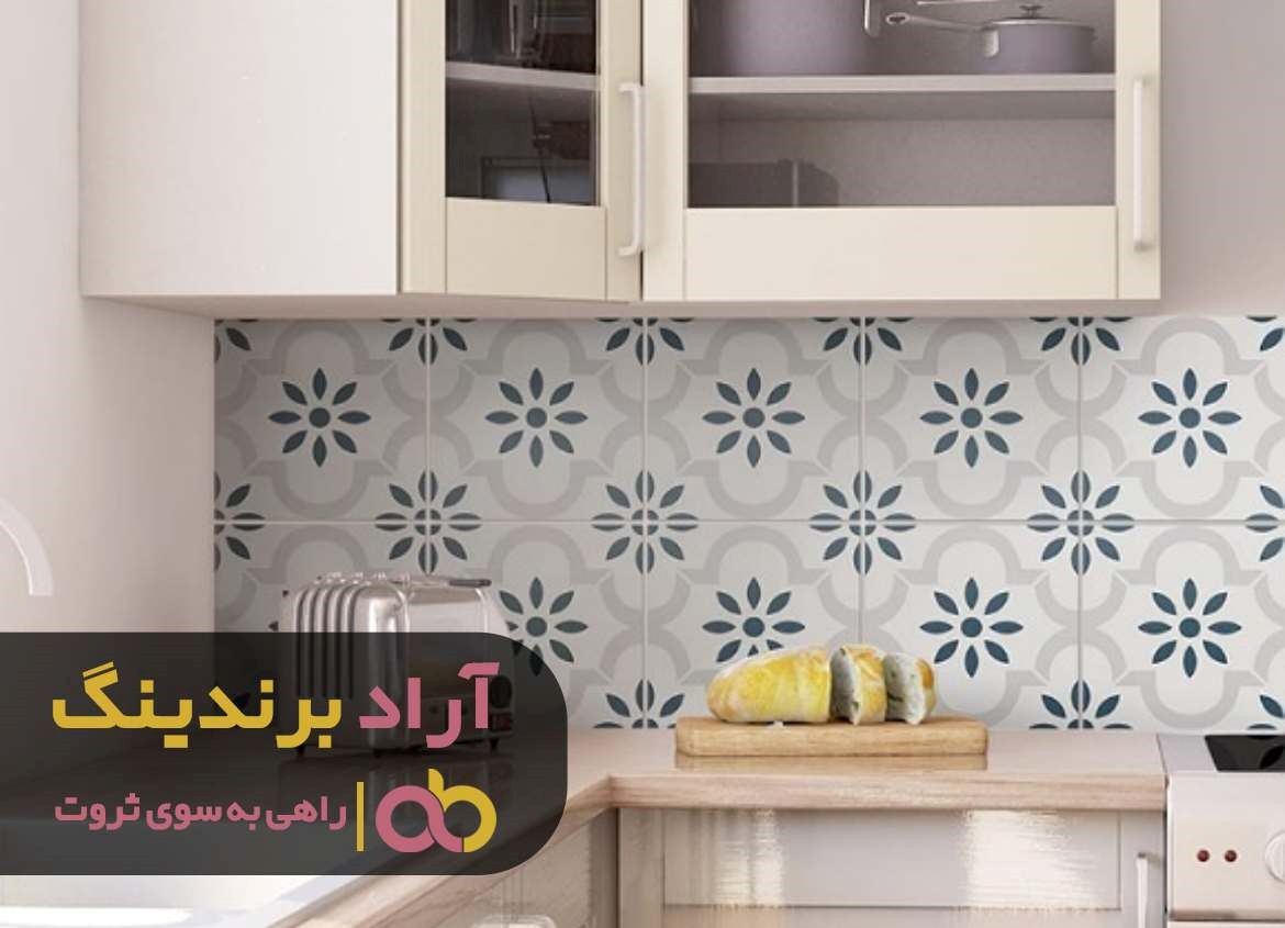 معرفی انواع کاشی بین کابینتی سه بعدی مشکی موجود در بازار