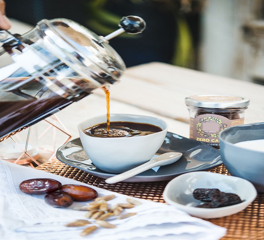 قهوه بدون کافئین با هسته خرما! قهوه بدون کافئین با هسته خرما!