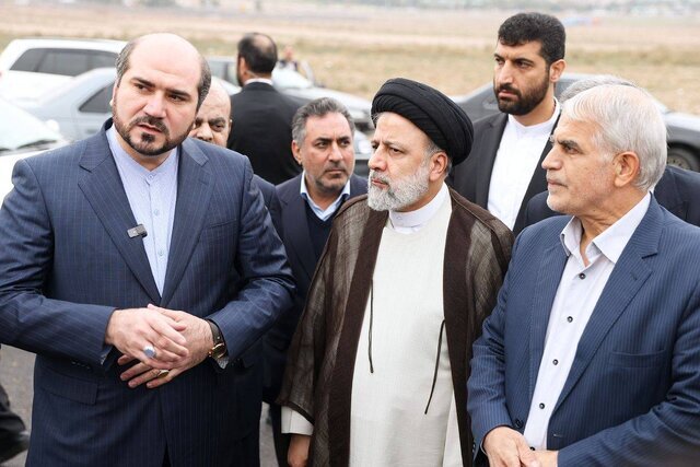 بازدید رئیس جمهور از کمربندی جنوبی پاکدشت