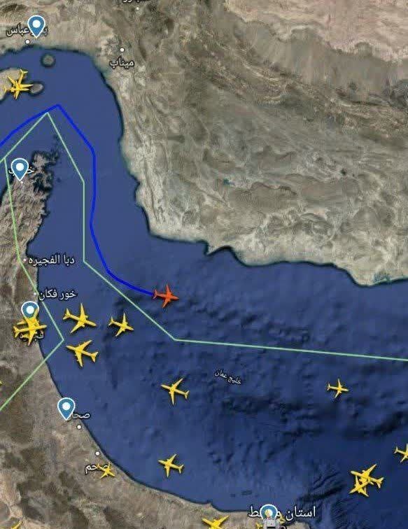 شناسایی و اخطار نیروی دریایی ارتش به هواپیمای آمریکایی شناسایی و اخطار نیروی دریایی ارتش به هواپیمای آمریکایی در مرز آبی ایران