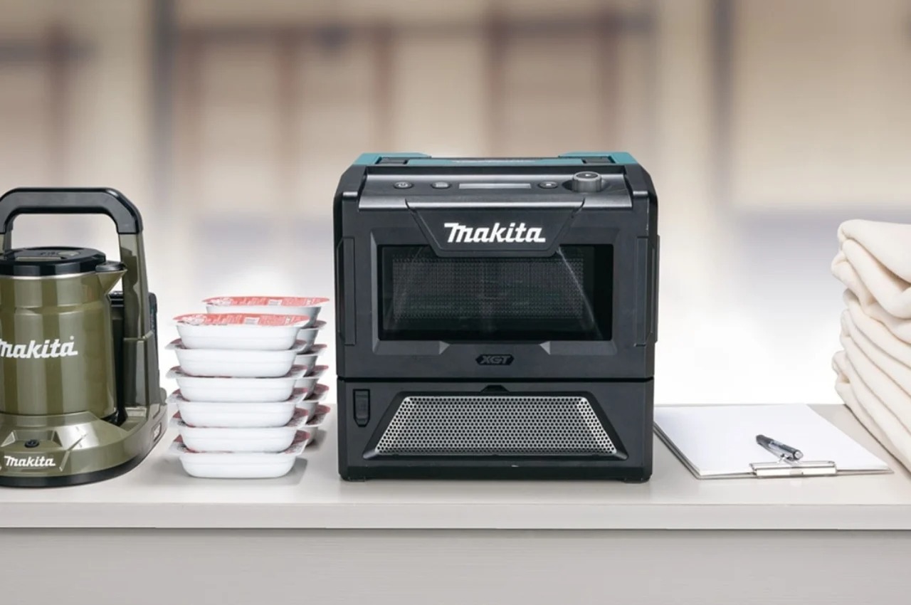 دسترسی به غذای گرم حتی در حال حرکت با مایکروویو بی سیم ماکیتا دسترسی به غذای گرم حتی در حال حرکت با مایکروویو بی سیم ماکیتا