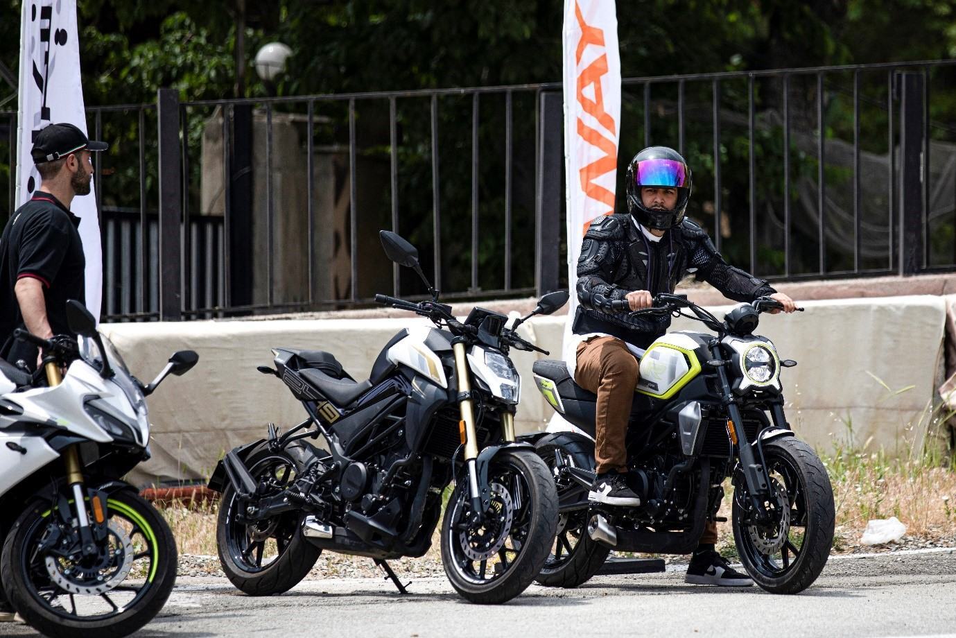 تست راید محصولات جدید نیکران موتور