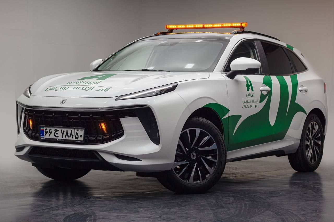 خودروهای امدادی لاماری وارد خیابان ها شدند (+عکس)