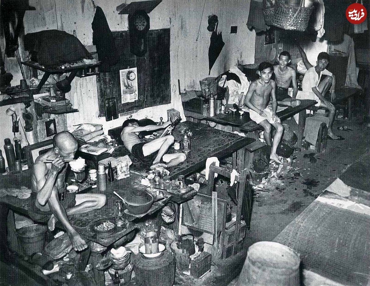 چین در چنگال افیون/ عکس‌های تاریخی از شیره‌کش‌خانه‌های چینی