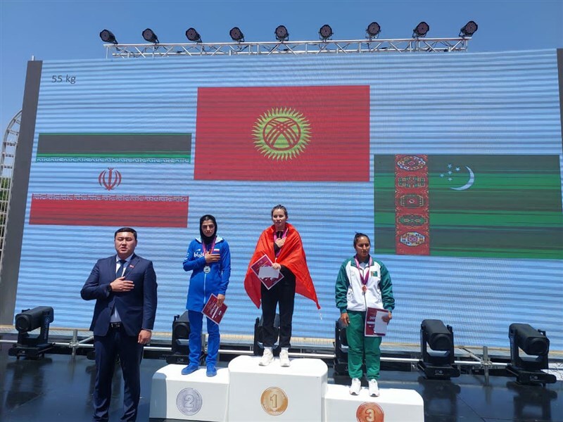 قهرمانی دختران کشتی‌گیر ایران در آسیا