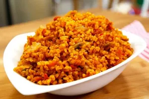 طرز تهیه دمپختک یا پامادور پلا گیلانی