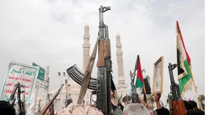 حمله موشکی یمن به انبار نظامی عربستان در المخا