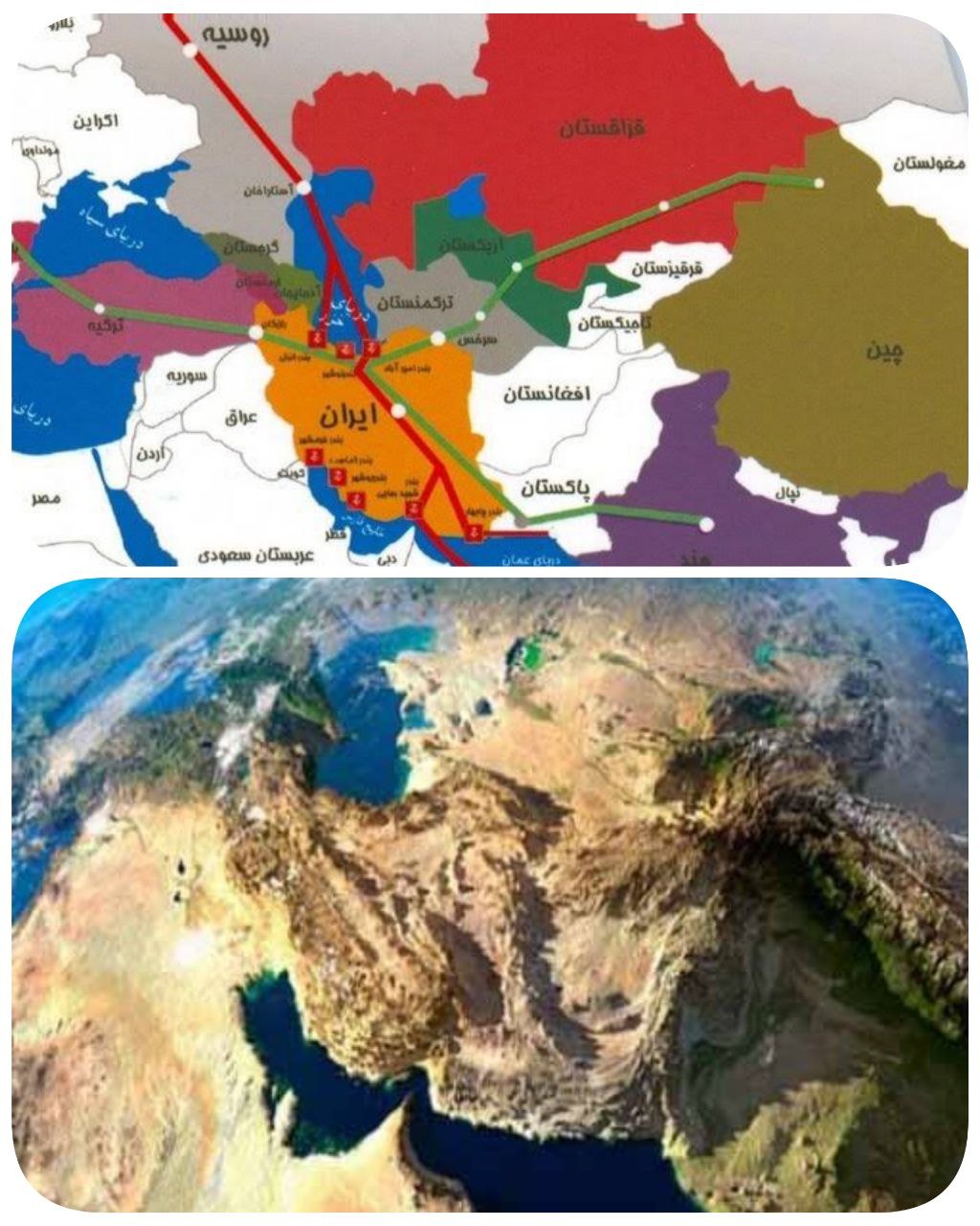 جغرافیای ایران بخت با ایرانیان یار نیست یا تاریخ ما را به اینجا رسانده؟