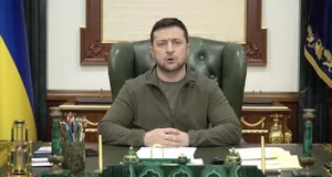 زلنسکی: روسیه در تدارک برای انجام حمله‌ای گسترده به اوکراین است