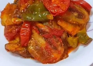 طرز تهیه خوراک گوجه و بادمجان فوری و خوشمزه
