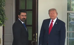 دیدار نخست‌وزیر عراق با ترامپ در کاخ سفید