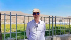 «ایرانی همراه با صلح» ؛ آرزوی سردار باقری در آخرین ویدئو ضبط شده، در تخت جمشید پیش از شهادت