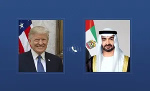 گفتگوی بن زاید با ترامپ درباره ایران
